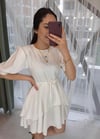 EKRU 1182 BÜZGÜLÜ ELBİSE