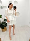 EKRU 1182 BÜZGÜLÜ ELBİSE