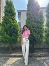 EKRU 1262 KEMERLİ PANTOLON 