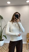 EKRU 1267 BEBE YAKA DROPLU TRİKO