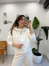EKRU 1338 KANGURU SWEATSHİRT