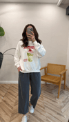 EKRU 1736 BASKILI SWEAT 