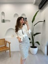 EKRU 2418 KREP GÖMLEK 