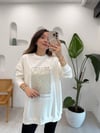 EKRU 2437 BASKILI SWEATSHİRT