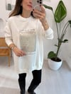 EKRU 2437 BASKILI SWEATSHİRT