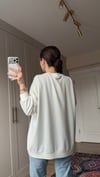 EKRU 2695 PUL DETAY SWEATSHİRT 