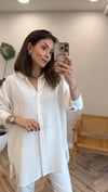 EKRU 27268 ÇİZGİLİ BASİC GÖMLEK
