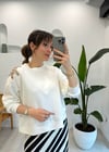 EKRU 2789 TAŞLI SWEAT