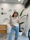EKRU 2934 TAŞLI TSHİRT