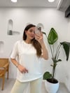 EKRU 30312 BİSİKLET YAKA TİŞÖRT
