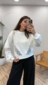 EKRU 3093 MODAL SWEATSHİRT 