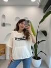 EKRU 31776 KETEN TSHİRT