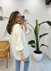 EKRU 32346 KAPİŞONLU SWEAT 