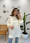 EKRU 32346 KAPİŞONLU SWEAT 