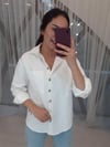 EKRU 3267 BRODE GABARDİN GÖMLEK