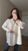 EKRU 3272 BONCUK İŞLEME GÖMLEK