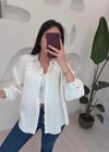 EKRU 33107 DESENLİ GÖMLEK 