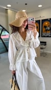EKRU 3368 BRODE KİMONO 