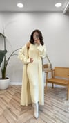 EKRU 35 TRİKO ELBİSE HIRKA TAKIM