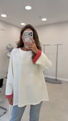 EKRU 3521 GARNİLİ SWEAT 