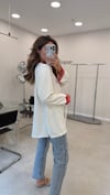 EKRU 3521 GARNİLİ SWEAT 