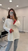 EKRU 3521 GARNİLİ SWEAT 