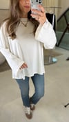 EKRU 3599 BİSİKLET YAKA SWEAT 