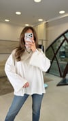 EKRU 3599 BİSİKLET YAKA SWEAT 