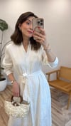 EKRU 38255 FİSTO ELBİSE 