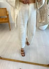 EKRU 39387 KETEN PANTOLON