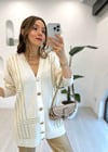 EKRU 4089 SİMLİ TRİKO HIRKA 