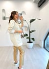 EKRU 4089 SİMLİ TRİKO HIRKA 