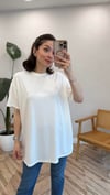 EKRU 4172 BASKILI BASİC TİŞÖRT 