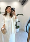 EKRU 4197 TRİKO HIRKA ELBİSE