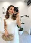 EKRU 4197 TRİKO HIRKA ELBİSE