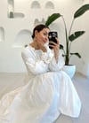 EKRU 4724 TAFTA ELBİSE