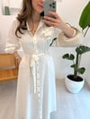 EKRU 4786 BRODE ELBİSE