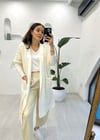 EKRU 48100 ÖRGÜ TRİKO HIRKA