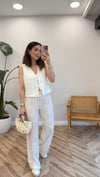 EKRU 4925 NAKIŞLI YELEK TAKIM