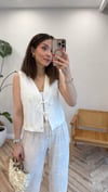 EKRU 4925 NAKIŞLI YELEK TAKIM