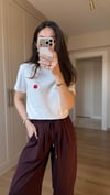 EKRU 4963 İŞLEME DETAY TİŞÖRT 