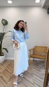 EKRU 5059 PİLİSE ŞİFON ETEK