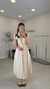 EKRU 5660 MODAL MİDİ ELBİSE