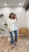 EKRU 58114 DÜĞMELİ CEKET