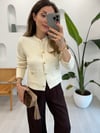 EKRU 60262 CEPLİ TRİKO HIRKA