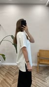 EKRU 6138 İŞLEMELİ BAMBU TİŞÖRT