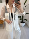EKRU 6273 FİLE GÖMLEK 