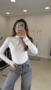 EKRU 6658 DİK YAKA MODAL BODY