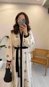 EKRU 6733 BAĞLAMALI ROZA ELBİSE