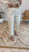 EKRU 71538 KEMERLİ PANTOLON 